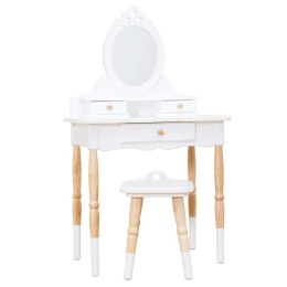 Drewniane meble dla dzieci toaletka lustro taboret zestaw mebli Le Toy Van Le Toy Van