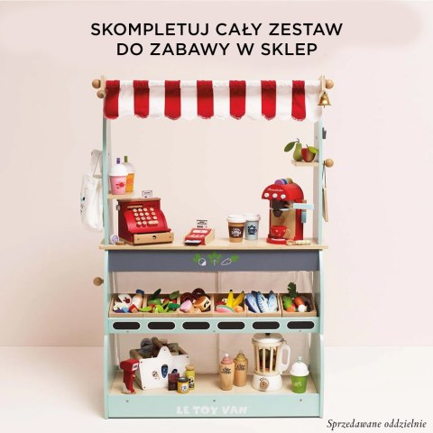 Drewniane mięso w skrzynce, zabawka dla dzieci, stragan sklep Le Toy Van Le Toy Van