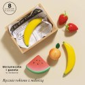 Drewniane owoce w skrzynce, zabawka dla dzieci, stragan, sklep Le Toy Van Le Toy Van