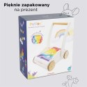 Drewniany chodzik Rainbow Cloud pchacz z klockami zabawka dzieci Le Toy Van Le Toy Van