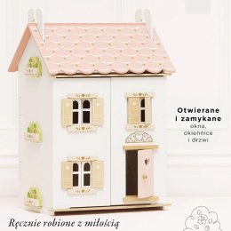 Drewniany domek dla lalek Rose Heart, zabawka dla dzieci, domki, Le Toy Van Le Toy Van