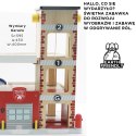 Drewniany garaż wielopoziomowy służby ratunkowe, zabawka, dzieci Le Toy Van Le Toy Van