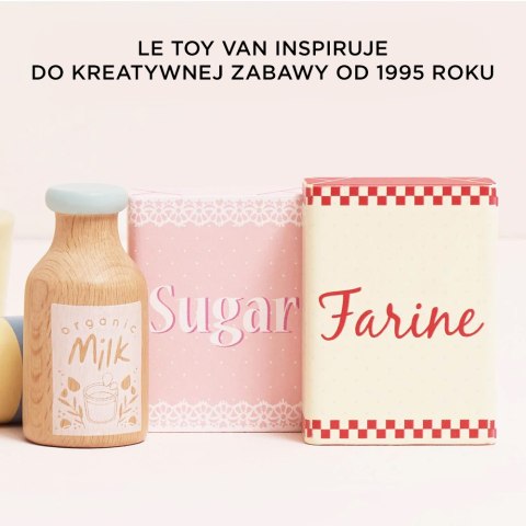 Drewniany mikser z akcesoriami, zabawka dla dzieci, gotowanie, Le Toy Van Le Toy Van