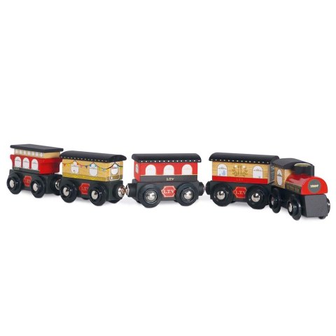 Drewniany pociąg Royal Express zestaw z wagonami zabawka, dzieci Le Toy Van Le Toy Van