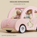 Drewniany różowy samochód retro Sophie, zabawka dla dzieci, auto Le Toy Van Le Toy Van