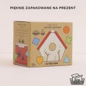 Drewniany sorter kształtów domek dla ptaków, zabawka edukacyjna, Le Toy Van Le Toy Van