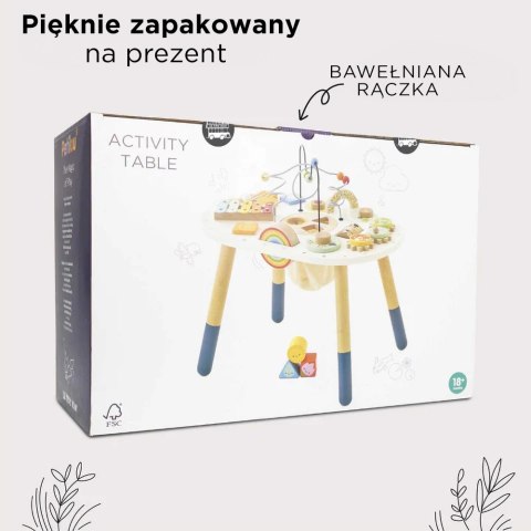 Drewniany stolik edukacyjny sensoryczna zabawka dla dzieci, stół Le Toy Van Le Toy Van