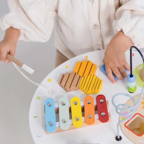 Drewniany stolik edukacyjny sensoryczna zabawka dla dzieci, stół Le Toy Van Le Toy Van