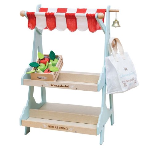 Drewniany stragan, zabawa w sklep supermarket zabawka dla dzieci Le Toy Van Le Toy Van