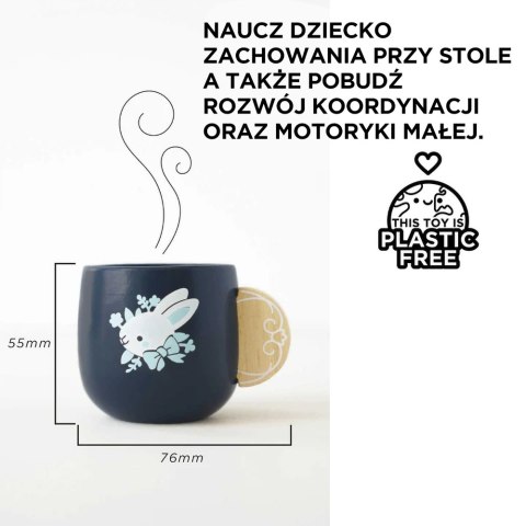 Drewniany zestaw obiadowy, akcesoria kuchenne dla dzieci zabawka Le Toy Van Le Toy Van