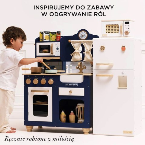 Duża drewniana kuchnia dla dzieci Oxford, zabawkowa kuchenka, Le Toy Van Le Toy Van