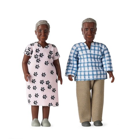 Lalki do domku dla lalek babcia i dziadek zestaw Billie, zabawka, Lundby MICKI