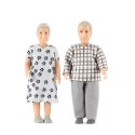 Lalki do domku dla lalek babcia i dziadek zestaw Jamie, zabawka, Lundby MICKI