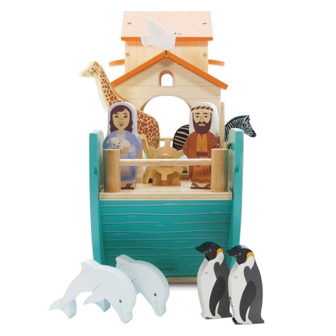 Wielka Arka Noego, zabawka dla dzieci, figurki statek zwierzątka Le Toy Van Le Toy Van