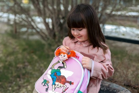 Breloczek główka Pippi Langstrumpf, zabawka dla dzieci, akcesoria, ozdoby MICKI