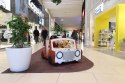 Drewniana ciężarówka z platformą czerwona meble dla dzieci zabawka Micki MICKI