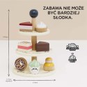 Drewniana patera z ciasteczkami, zabawa w gotowanie, cukiernia, Le Toy Van Le Toy Van