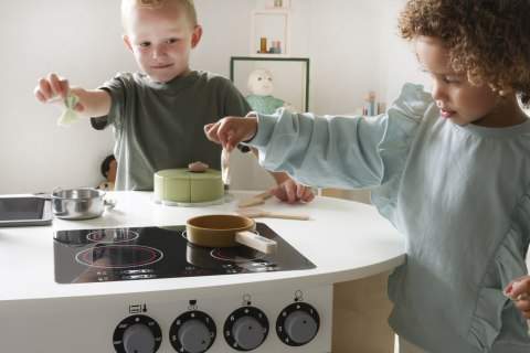 Drewniana wyspa kuchenna meble dla dzieci wyposażenie zabawka kuchnia Micki MICKI