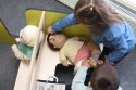 Drewniany ambulans meble dla dzieci wyposażenie auto karetka zabawka Micki MICKI