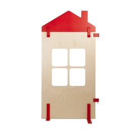 Drewniany panel Miasto duże okno domek dla dzieci zabawka mebelki Micki MICKI