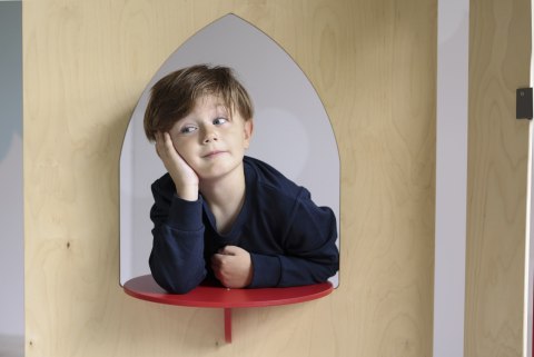 Drewniany panel Miasto teatr domek dla dzieci zabawka mebelki Micki MICKI