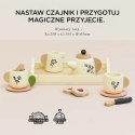 Drewniany zestaw do herbaty akcesoria kuchenne zabawka gotowanie Le Toy Van Le Toy Van