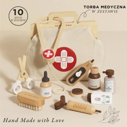 Drewniany zestaw lekarza weterynarza, zabawka dla dzieci, Le Toy Van Le Toy Van