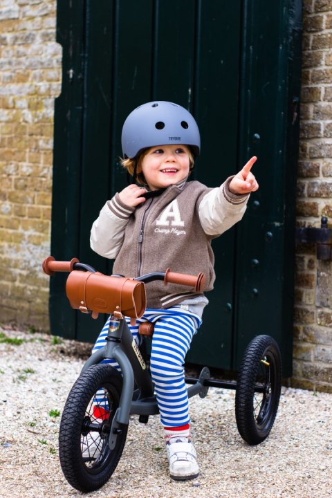 Kask dziecięcy na rower rolki deskorolkę hulajnogę szary XS Trybike CoandCo