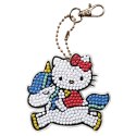 Maluj diamentami po numerach kreatywna zabawka breloczek dzieci Hello Kitty MICKI