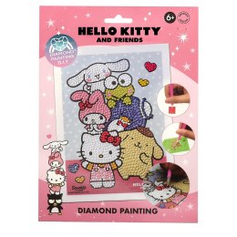 Maluj diamentami po numerach kreatywna zabawka dla dzieci obraz Hello Kitty MICKI