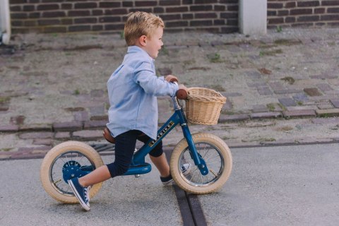 Pierwszy rower biegowy balansujący dziecięcy niebieski dla dzieci Trybike CoandCo