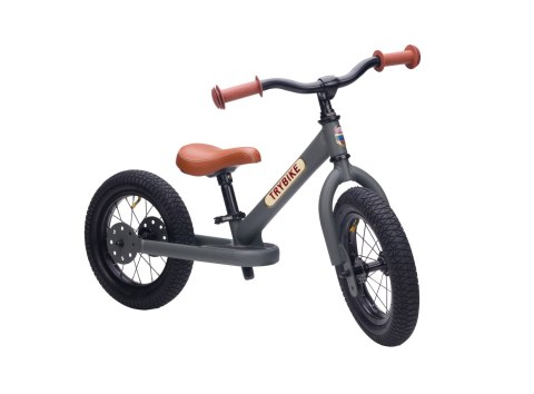 Pierwszy rower biegowy balansujący dziecięcy szary dla dzieci Trybike CoandCo