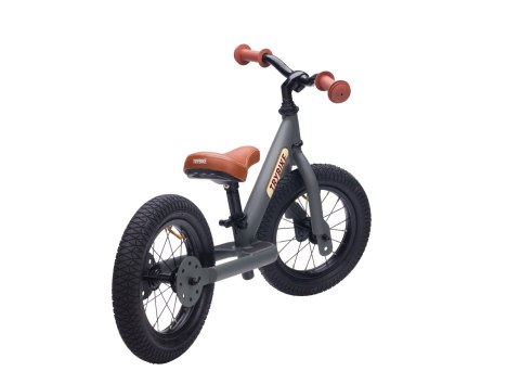 Pierwszy rower biegowy balansujący dziecięcy szary dla dzieci Trybike CoandCo