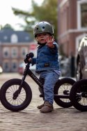 Pierwszy rowerek trójkołowy dziecięcy biegowy 2w1 czarny dla dzieci Trybike CoandCo
