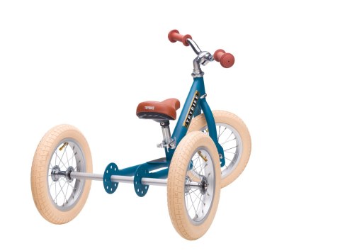 Pierwszy rowerek trójkołowy dziecięcy biegowy 2w1 niebieski balans Trybike CoandCo