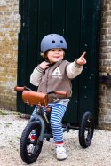 Pierwszy rowerek trójkołowy dziecięcy biegowy 2w1 szary matowy Trybike CoandCo