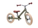 Pierwszy rowerek trójkołowy dziecięcy biegowy 2w1 zielony matowy Trybike CoandCo