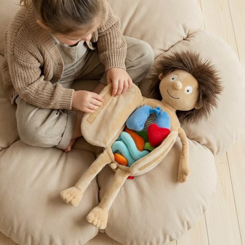 Pluszowa lalka edukacyjna Mały Pacjent Erwin miękka zabawka 44cm sigikid Sigikid