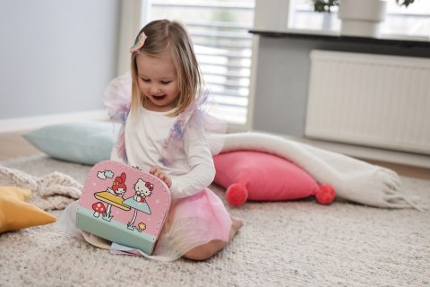 Walizeczka dla dzieci Hello Kitty akcesoria zabawki przechowywanie zabawek MICKI