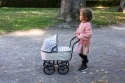 Wózek dla lalek w stylu retro, gondola, zabawa z lalkami, zabawka, Skrallan MICKI