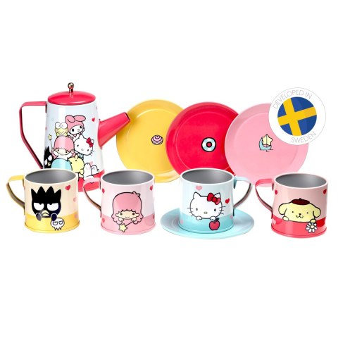 Zestaw do serwowania herbaty zabawka dla dzieci Hello Kitty kubki akcesoria MICKI