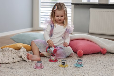 Zestaw do serwowania herbaty zabawka dla dzieci, Pippi Langstrumpf, kubki MICKI