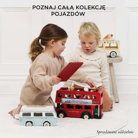 Drewniany samochód retro kawiarnia zabawka dla dzieci sklep kawa Le Toy Van Le Toy Van