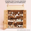 Naturalny drewniany domek dla lalek, zabawka dla dzieci, lalki, Le Toy Van Le Toy Van