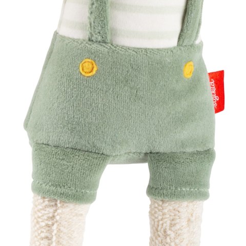 Pierwsza przytulanka Króliczek w zielonych spodenkach 34cm dzieci sigikid Sigikid