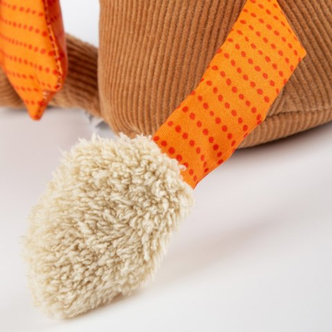 Pierwsza przytulanka Lew 32cm patchworkowa maskotka zabawka dzieci sigikid Sigikid