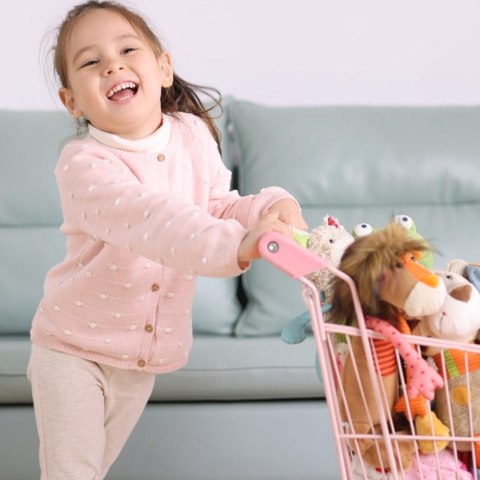Pierwsza przytulanka Lew 32cm patchworkowa maskotka zabawka dzieci sigikid Sigikid