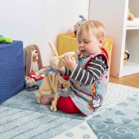 Pierwsza przytulanka komforter Króliczek szmatka maskotka 27cm sigikid Sigikid