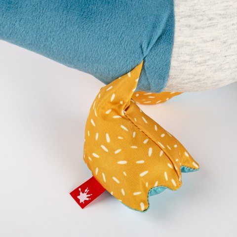 Pierwsza przytulanka pluszowy Krokodyl 43cm patchworkowa maskotka sigikid Sigikid