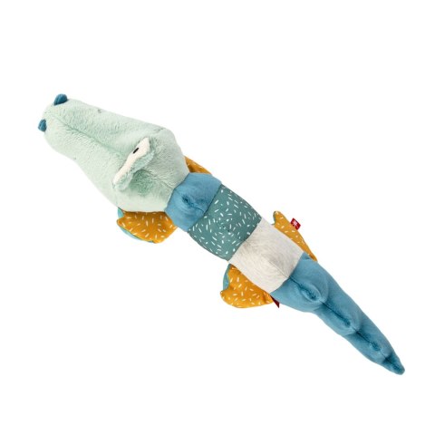 Pierwsza przytulanka pluszowy Krokodyl 43cm patchworkowa maskotka sigikid Sigikid